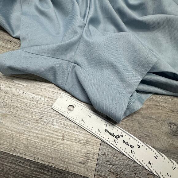 NWT Under Armour Play Up Side Stripe Slate Blue White Women 2X Plus Loose Shorts - Picture 8 of 11